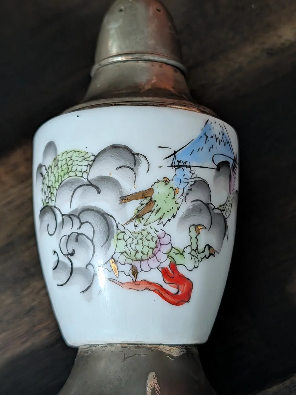 Vintage Japanese Porcelain Salt & Pepper Shakers